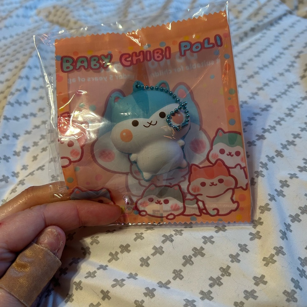 Cute Baby Chibi Poli Squishy